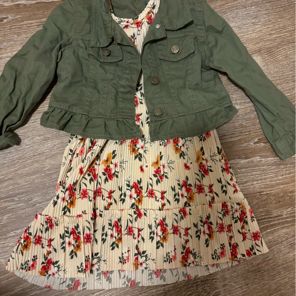 Nannette Kids Dress with Jacket Size 3T